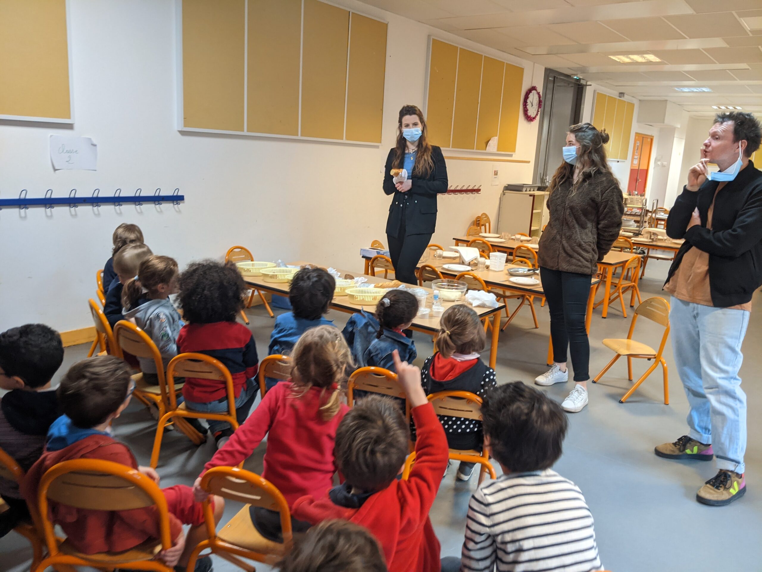 Activité sur le pain en maternelle